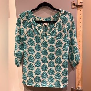 3/$15 patterned tunic blouse